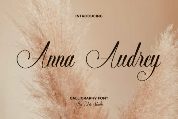 Anna Audrey: A Sweet Cursive Font for Your Brand