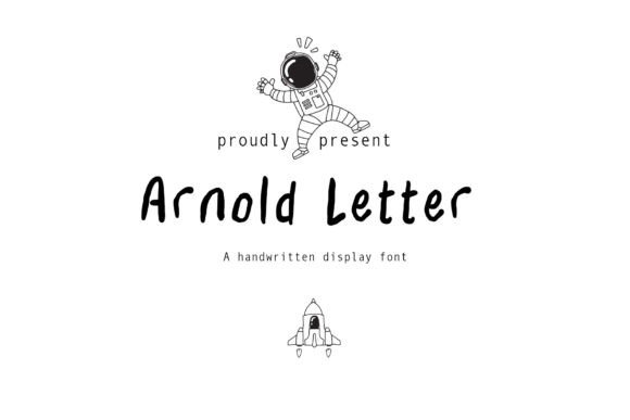 Arnold Letter: A Handwritten Font for Engaging Brand Content
