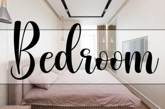 Bedroom: A Sweet Handwritten Font for Branding