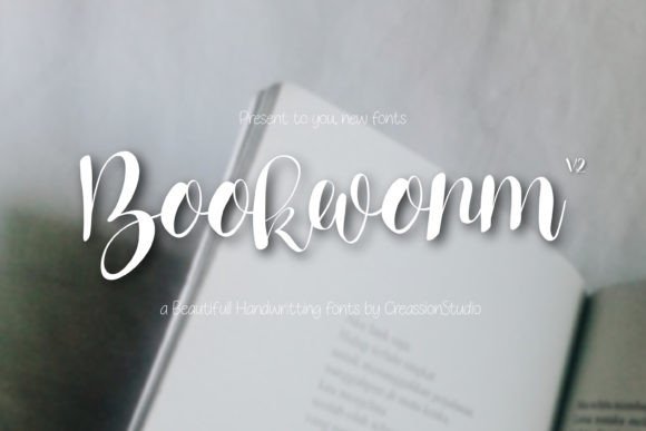 Bookworm: A Charming Handwriting Font for Elegant Design