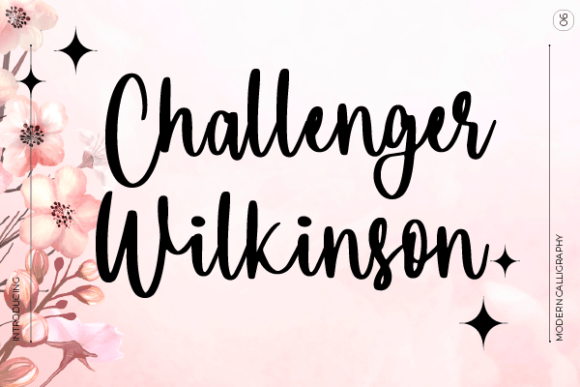Challenger Wilkinson: A Stylish Script Font for Web Design
