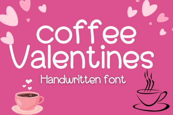 Coffee Valentines: A Handwritten Font for Web Design