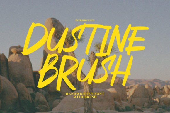 Dustine Brush: A Premium Script Handwritten Font Review