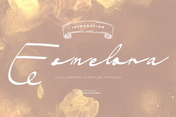 Esmelora: The Elegant Script Font for Marketers