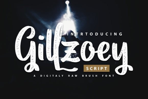 Gillzoey: A Textured Brush Handwritten Font Review