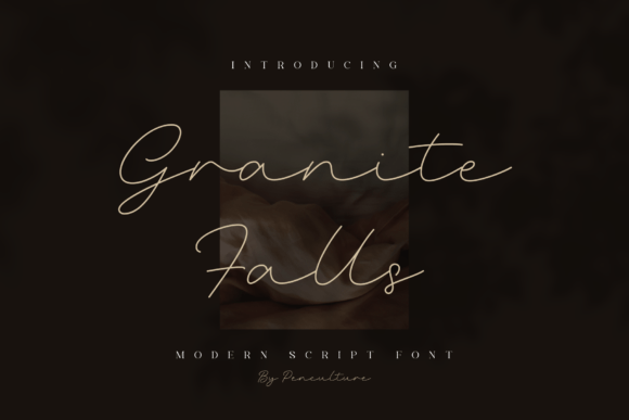 Granite Falls: A Modern Script Handwritten Font Review