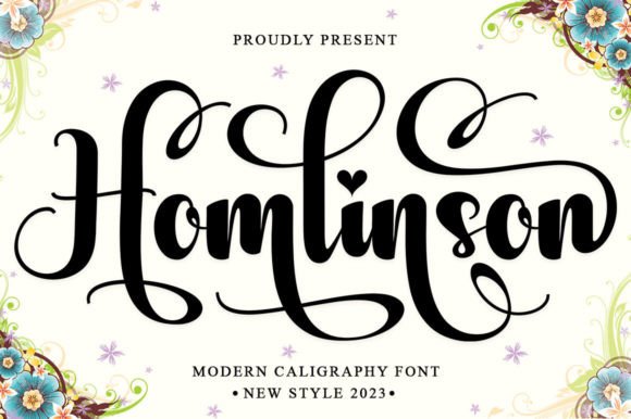 Homlinson: A Stylish Handwritten Font for Brands