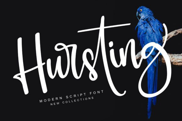 Hursting: A Premium Script Handwritten Font Review