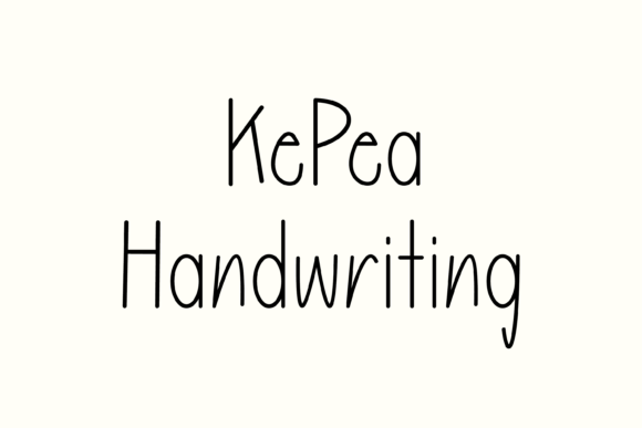 Kepea: A Whimsical Script Handwritten Font for Editors
