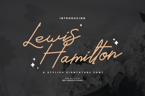 Lewis Hamilton: A Stylish Signature Font for Elegant Branding