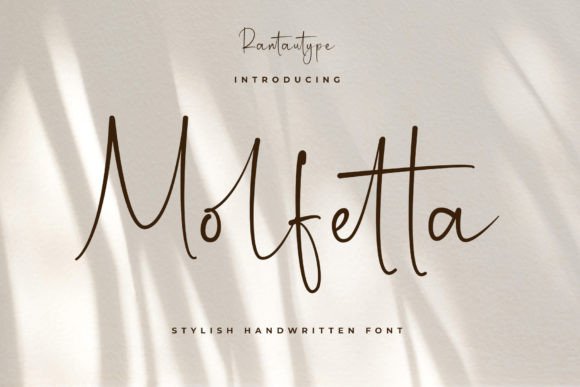 Molfetta: A Premium Script Handwritten Font for Branding