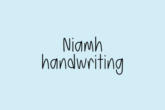 Niamh: The Friendly Handwritten Font for Marketers