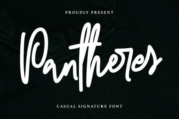 Pantheres: The Authentic Script Font for Your Brand