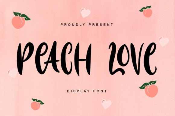 Peach Love: A Friendly Script Handwritten Font
