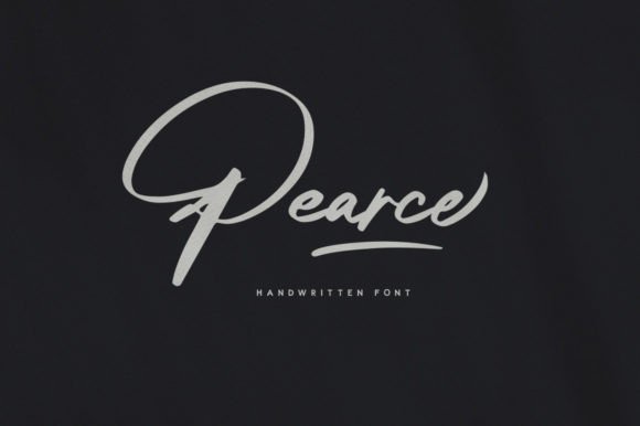 Pearce: A Bold Handwritten Typeface for Branding
