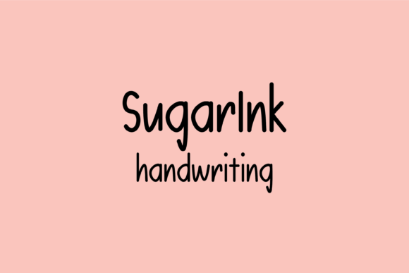Sugarink: A Friendly Handwritten Font for Your Brand