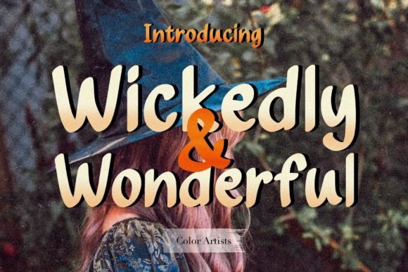 Wickedly Wonderful: A Spellbinding Script Typeface for Editors